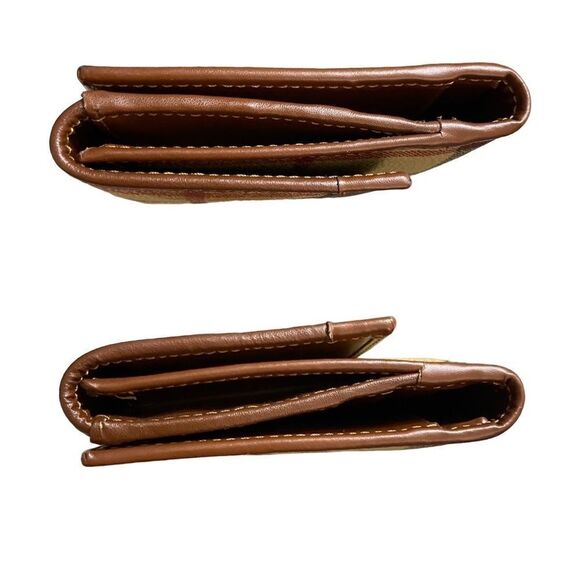 BURBERRY Nova Check Pvc leather Long Wallet - Picture 9 of 13